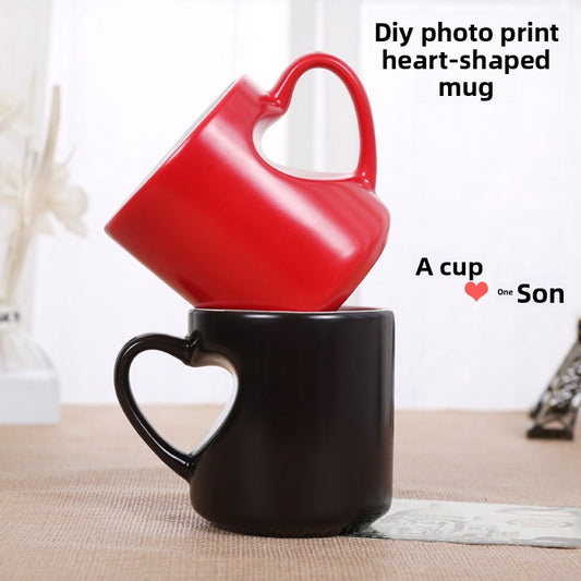 Color Changing Mug - Custom Photo Ceramic Cup (DIY Print Your Own Image)