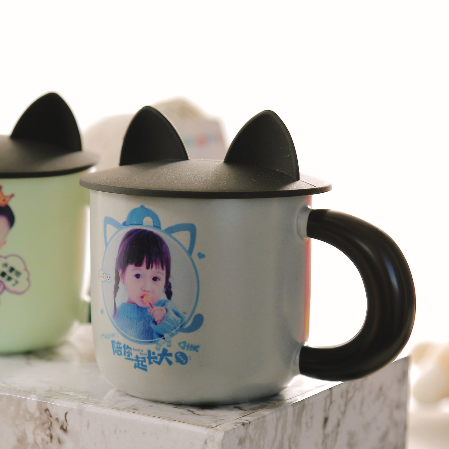 Custom Mug - Personalized Ceramic Coffee Cup with Logo, Photo or Text, Creative Gift Idea (Send Your Own Design)