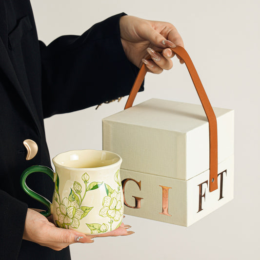 Ceramic Coffee Mug - Stylish Cup for Girls