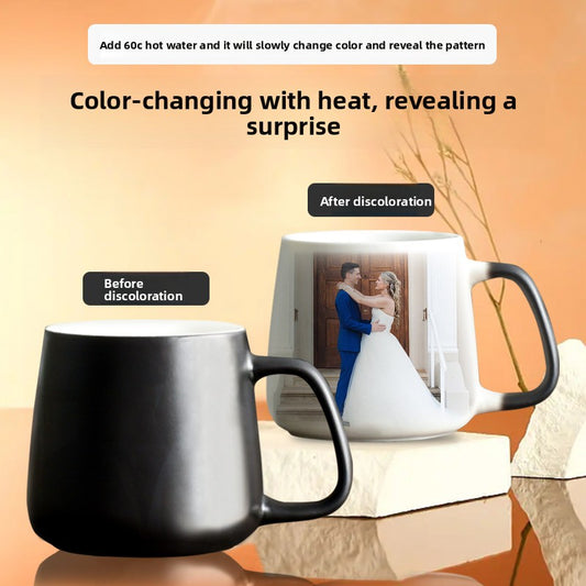 Color Change  DIY Photo  PersonalizedText Coffee Mug
