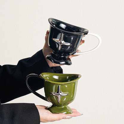 Premium Minimalist Ceramic Mugs, Coffee Cups