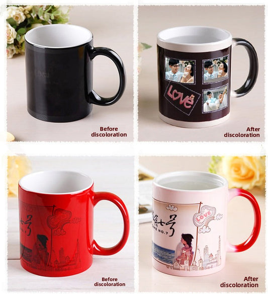 Custom Anime & Game Mug - Personalized Ceramic Coffee Cup with Your Image/Text, Perfect for Advertising, Gifts & Promotions