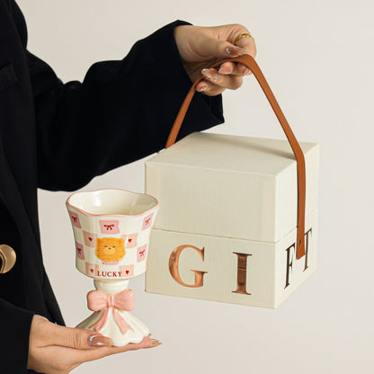 Exquisite & Aesthetic Ceramic Coffee Mug - The Perfect Birthday Gift for Girls and Best Friends