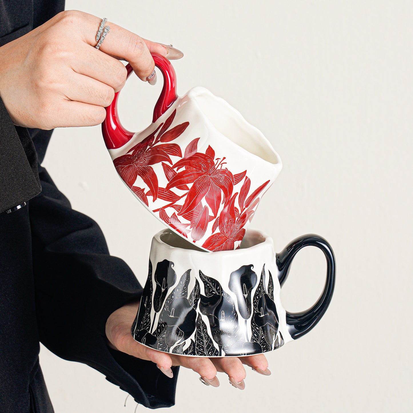 Ceramic Mugs,  Coffee Cups for Couples,