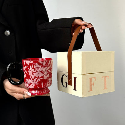 Aesthetic Gift Mug for Bestie - Cute High-Value Coffee Cup, Perfect Birthday Present for Girls, Employee Appreciation Gift