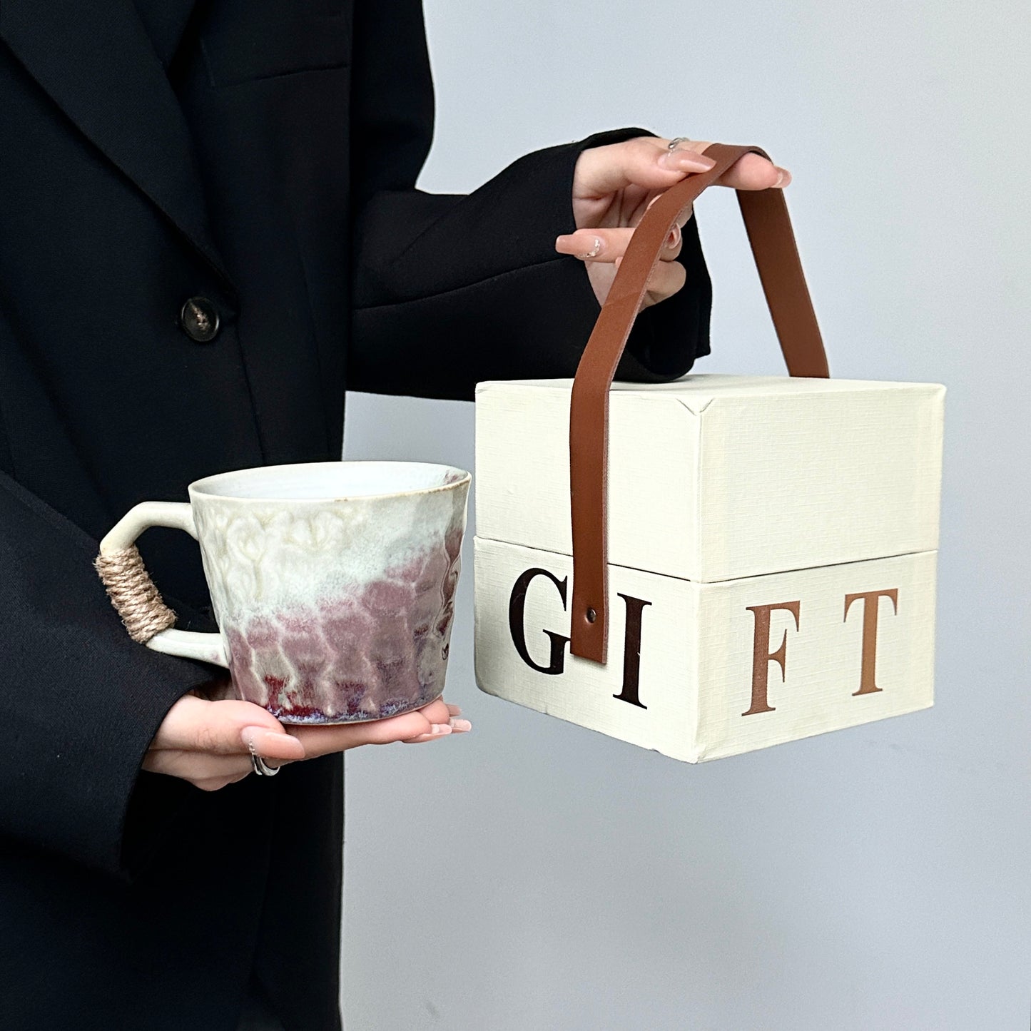 Exquisite & Aesthetic Ceramic Coffee Mug - Versatile Milk Cup, The Perfect Birthday Gift for Men & Women