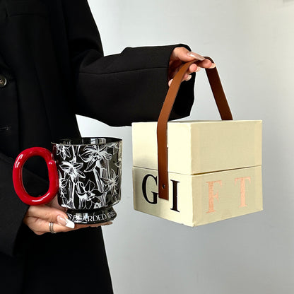 Aesthetic Gift Mug for Bestie - Cute High-Value Coffee Cup, Perfect Birthday Present for Girls, Employee Appreciation Gift