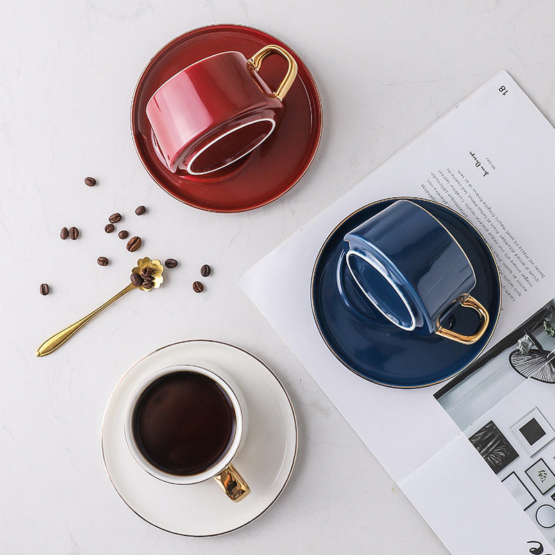 Modern Ceramic Coffee Mugs Custom Engraving Available