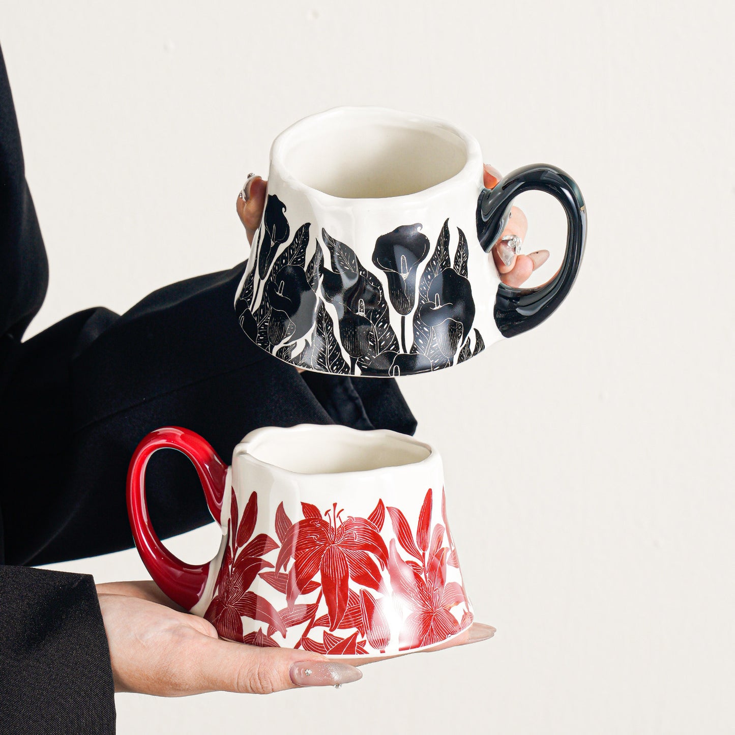 Ceramic Mugs,  Coffee Cups for Couples,