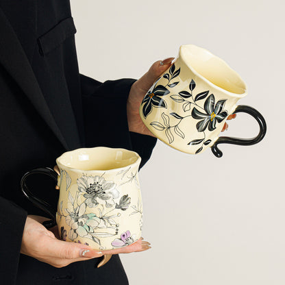 Ceramic Coffee Mug - Stylish Cup for Girls