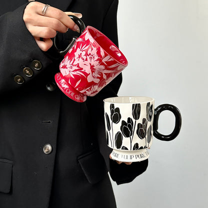 Aesthetic Gift Mug for Bestie - Cute High-Value Coffee Cup, Perfect Birthday Present for Girls, Employee Appreciation Gift