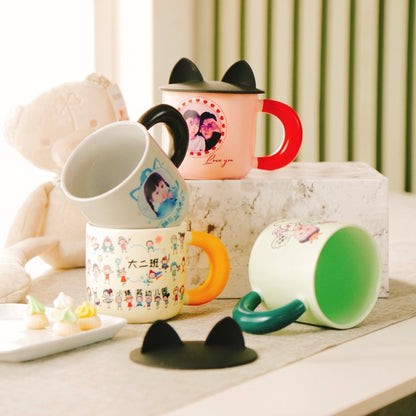Custom Mug - Personalized Ceramic Coffee Cup with Logo, Photo or Text, Creative Gift Idea (Send Your Own Design)