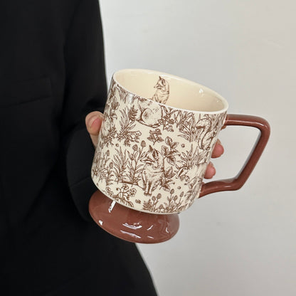 Premium Coffee Cup and Saucer Set - The Perfect Birthday Gift for Women, Men, or Teachers