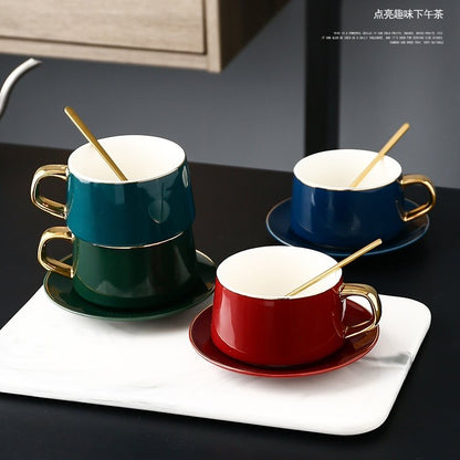 Modern Ceramic Coffee Mugs Custom Engraving Available