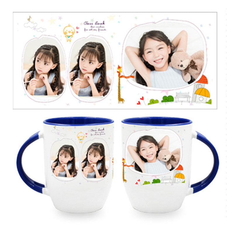 Creative DIY Custom Mug, Personalized Photo/Logo Ceramic Coffee Cup, Gift for Men Women, Birthday Holiday Souvenir
