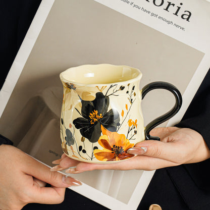 Ceramic Coffee Mug - Stylish Cup for Girls