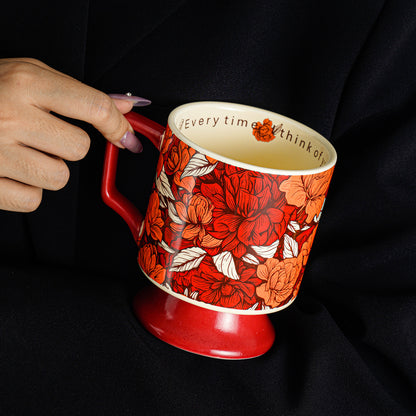 Premium Ceramic Coffee Mug - Versatile Milk Cup for Men & Women