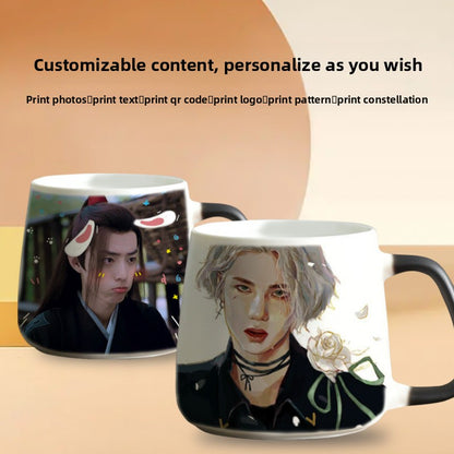 Color Change  DIY Photo  PersonalizedText Coffee Mug