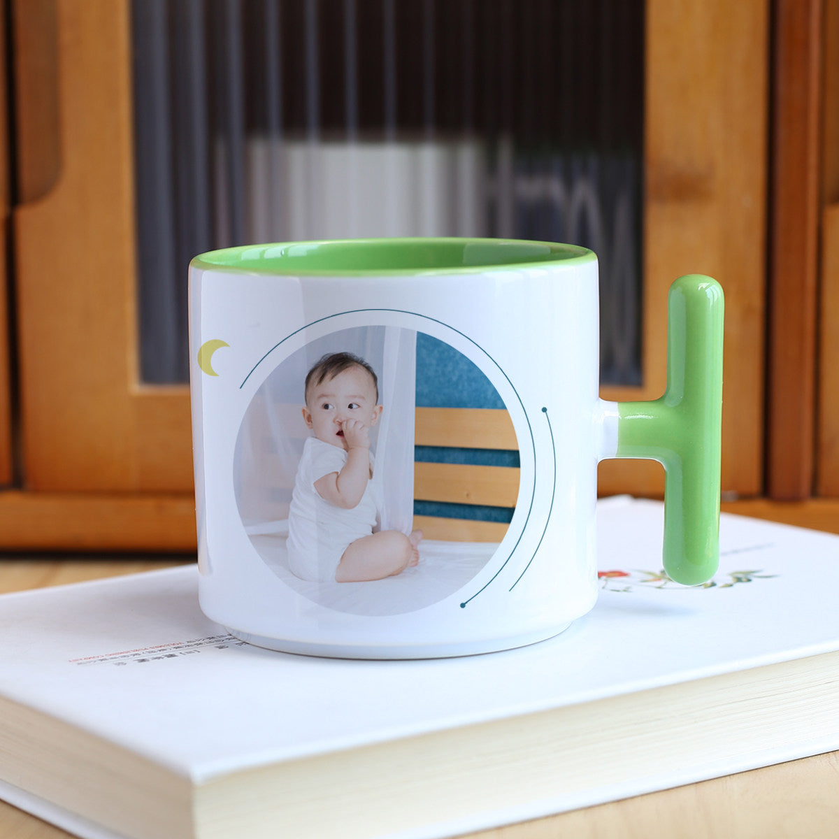 Custom Photo Ceramic Mug - Small Size Kids Gift, Graduation Souvenir, Birthday Party Favor