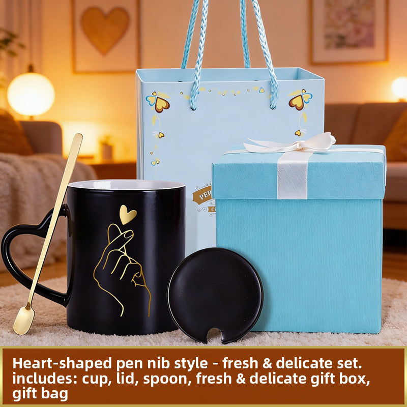Thermochromic Color Changing Mug - Custom Photo Ceramic Coffee Cup, Personalized Birthday Gift for Her, Him, Women or Men