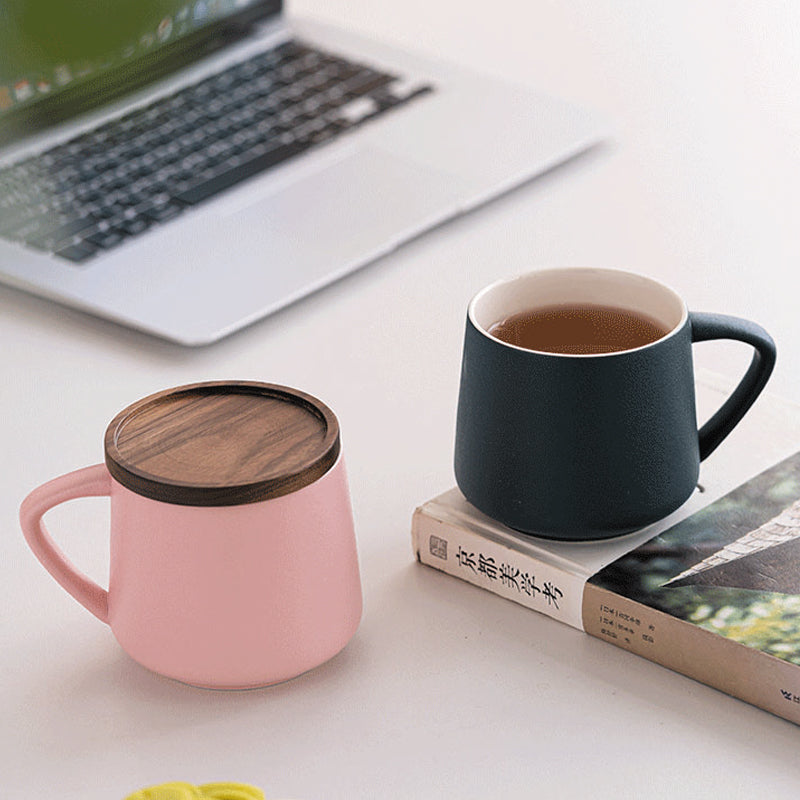 Custom Logo Mug, Engraved Ceramic Coffee Cup, Office Water Mug, Tea Tumbler, Personalized Gift Set, Sublimation Blank Cup