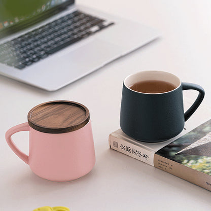 Custom Logo Mug, Engraved Ceramic Coffee Cup, Office Water Mug, Tea Tumbler, Personalized Gift Set, Sublimation Blank Cup