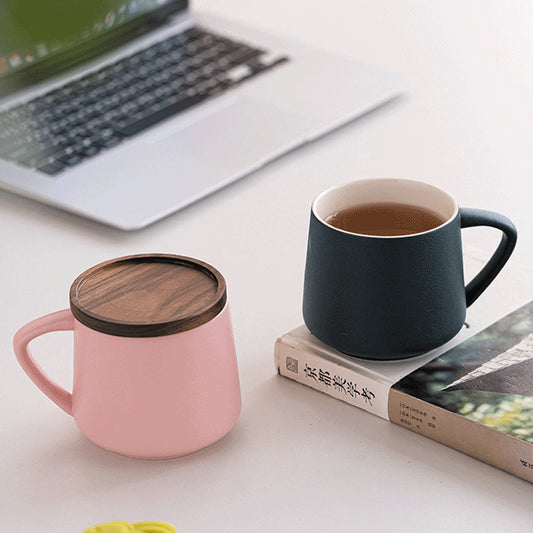 Custom Logo Mug, Engraved Ceramic Coffee Cup, Office Water Mug, Tea Tumbler, Personalized Gift Set, Sublimation Blank Cup