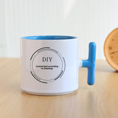 Custom Photo Ceramic Mug - Small Size Kids Gift, Graduation Souvenir, Birthday Party Favor