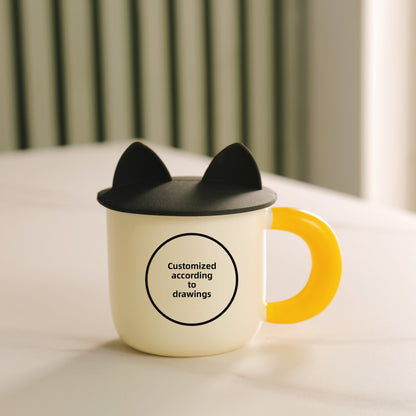 Custom Mug - Personalized Ceramic Coffee Cup with Logo, Photo or Text, Creative Gift Idea (Send Your Own Design)