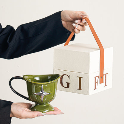 Premium Minimalist Ceramic Mugs, Coffee Cups