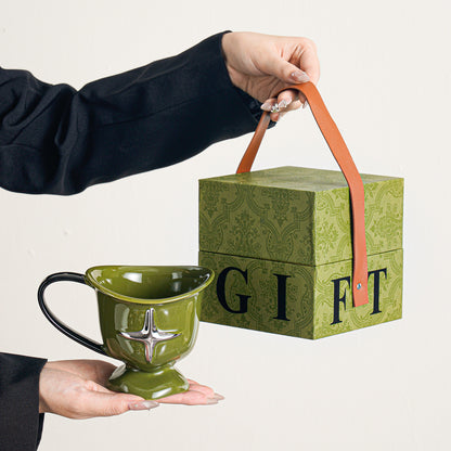 Premium Minimalist Ceramic Mugs, Coffee Cups