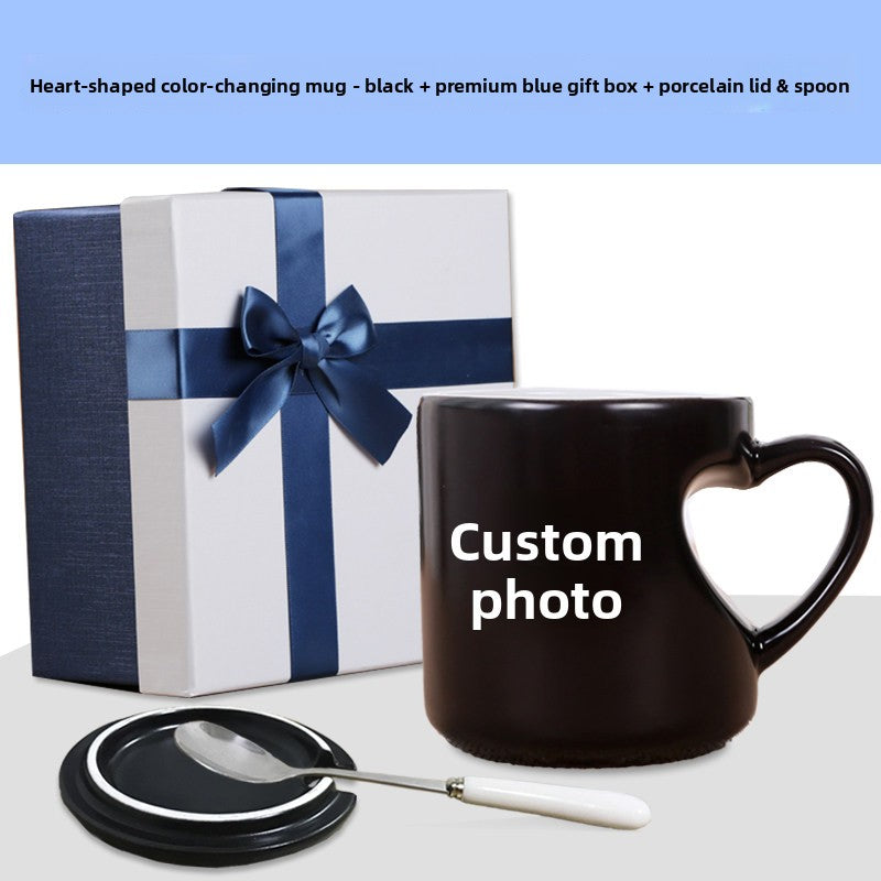 Color Changing Mug - Custom Photo Ceramic Cup (DIY Print Your Own Image)