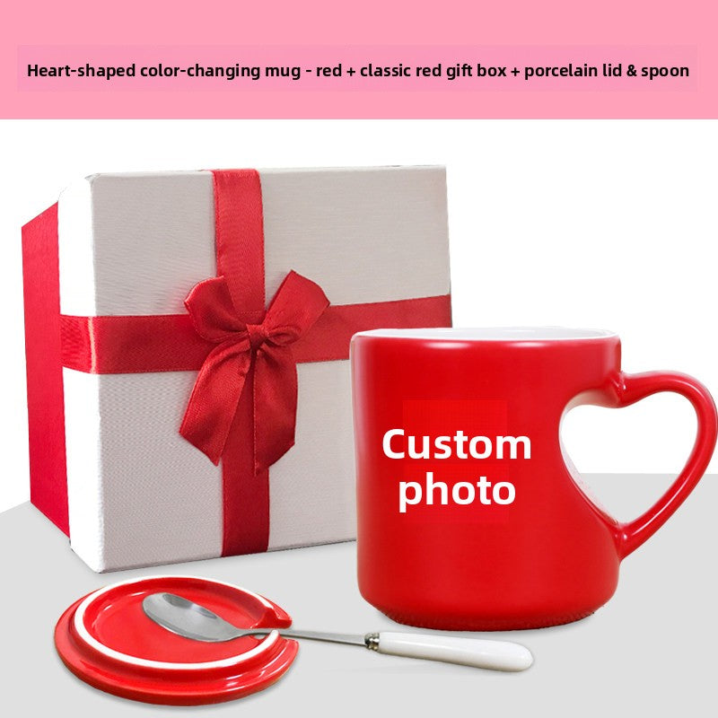 Color Changing Mug - Custom Photo Ceramic Cup (DIY Print Your Own Image)