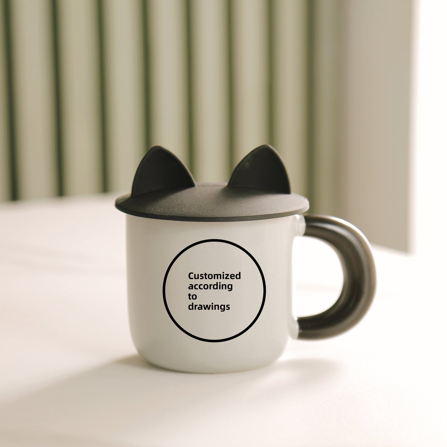 Custom Mug - Personalized Ceramic Coffee Cup with Logo, Photo or Text, Creative Gift Idea (Send Your Own Design)