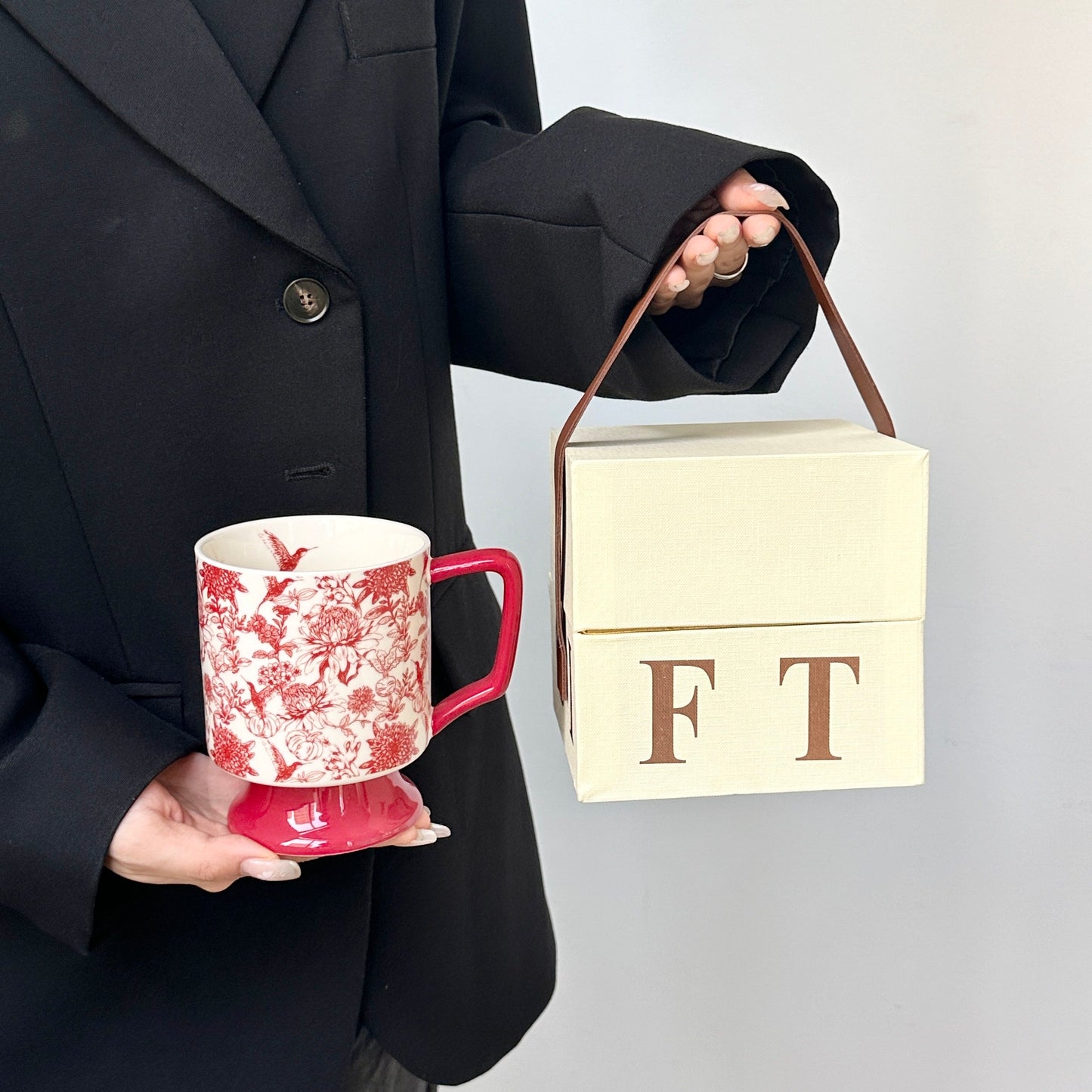 Premium Coffee Cup and Saucer Set - The Perfect Birthday Gift for Women, Men, or Teachers