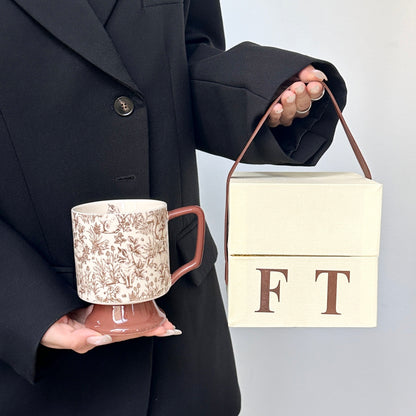 Premium Coffee Cup and Saucer Set - The Perfect Birthday Gift for Women, Men, or Teachers